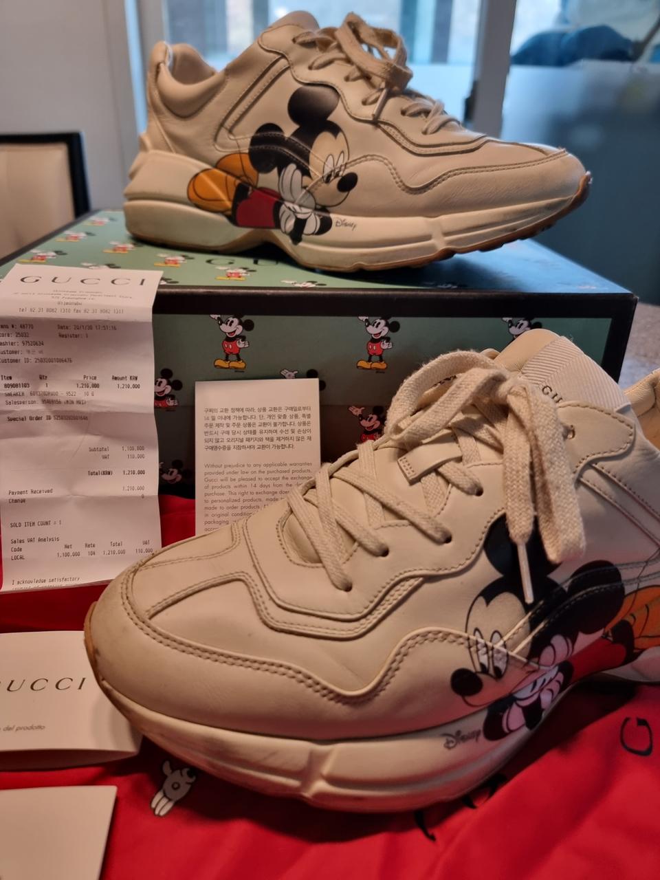 [황금매물/풀구성] 구찌 미키 라이톤 10사이즈 (285~290)