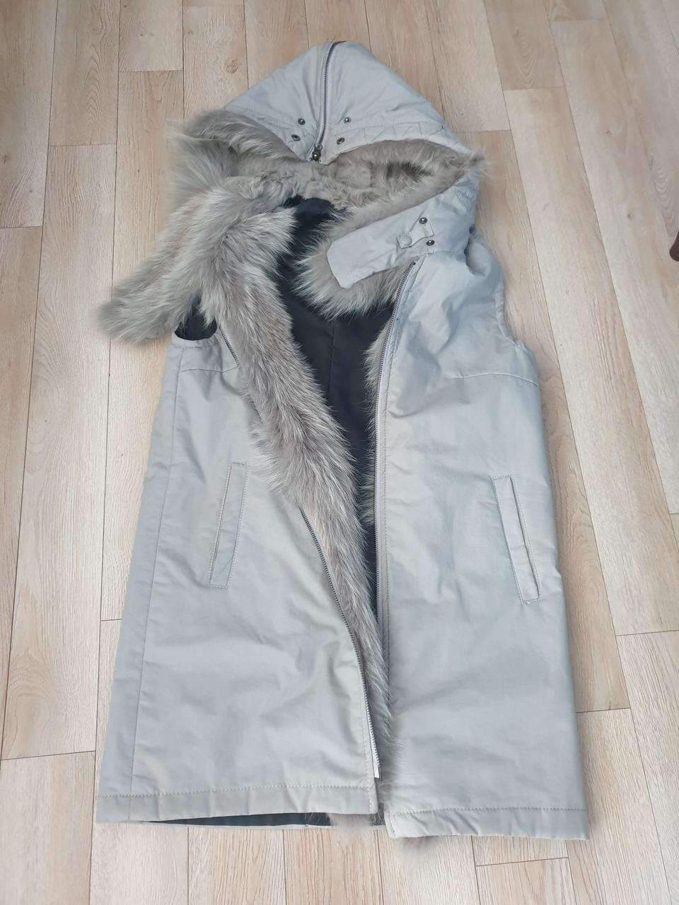 DANI MAX 후드퍼 롱베스트