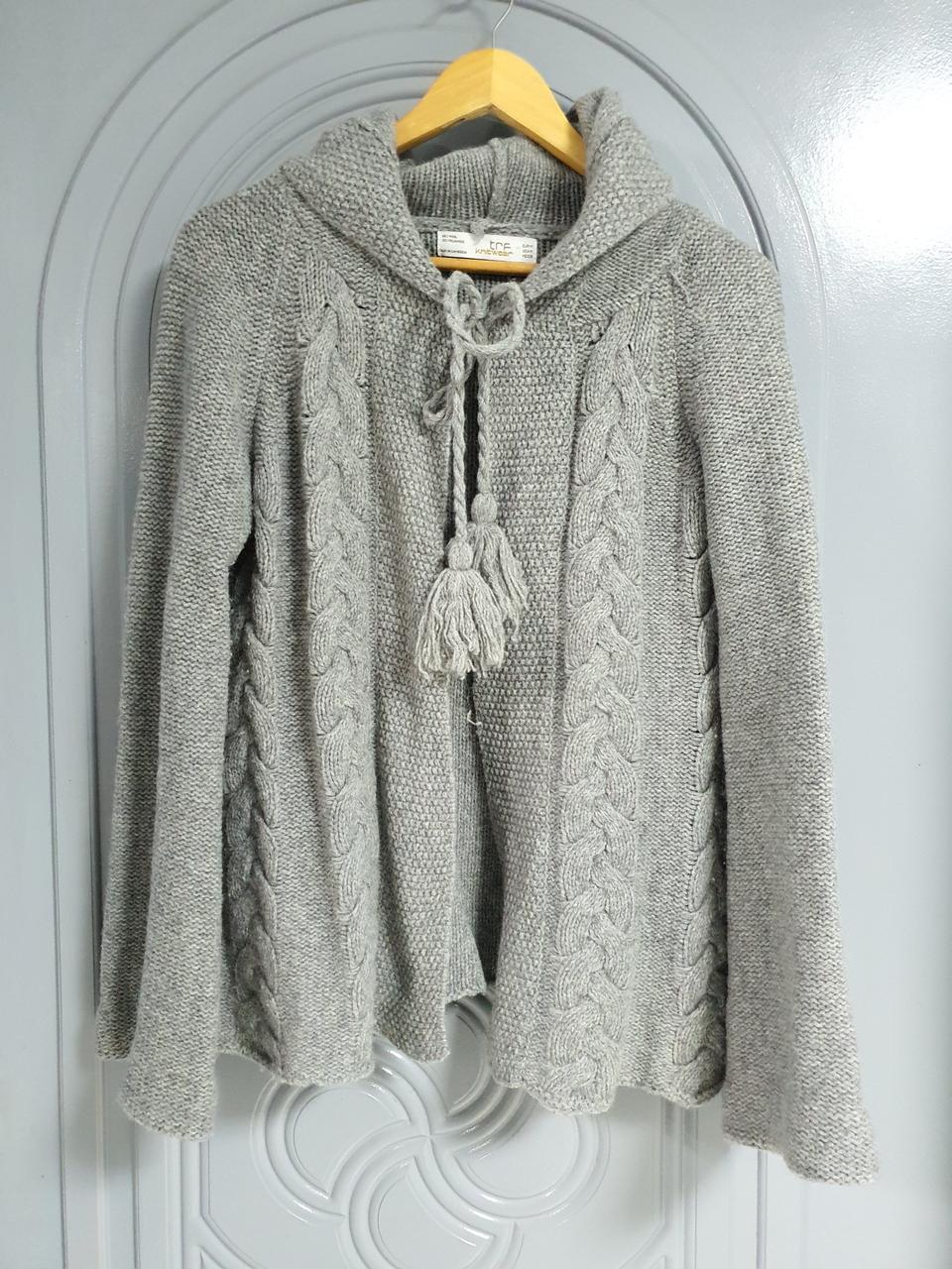 자라 망토 스타일 가디건