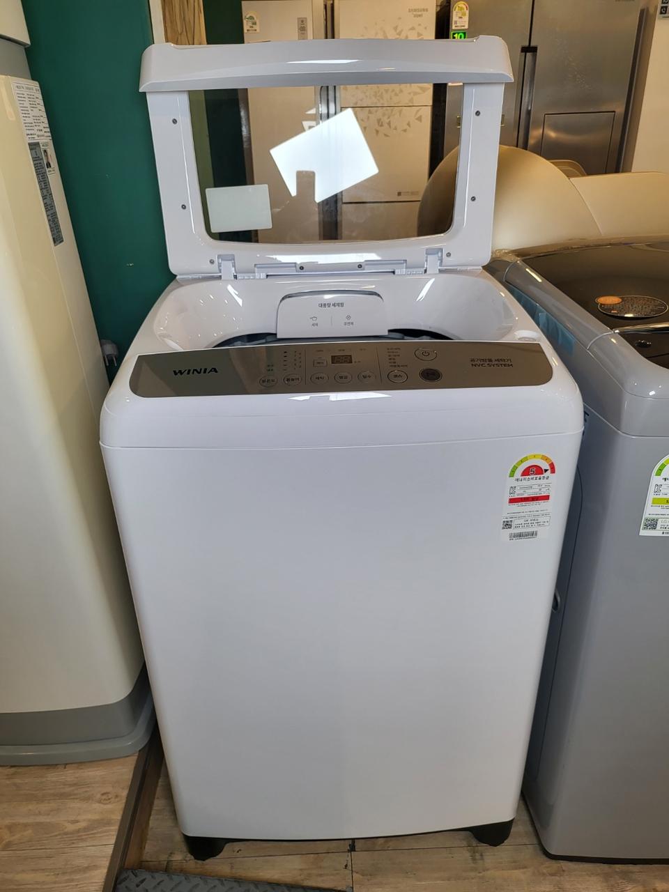 (대구중고가전)중고세탁기대우통돌이14KG DWF-14GEW