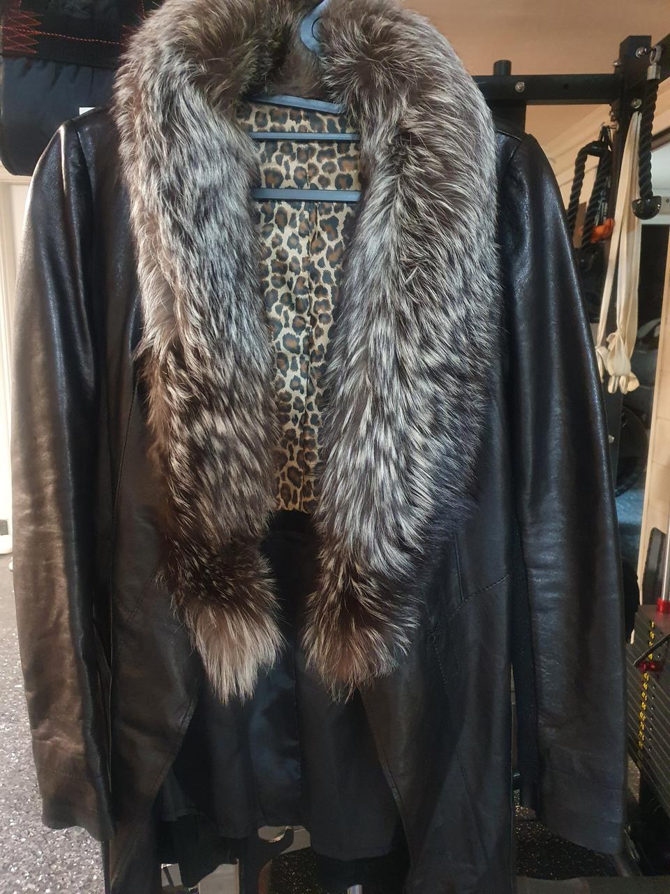 양가죽 폭스퍼코트