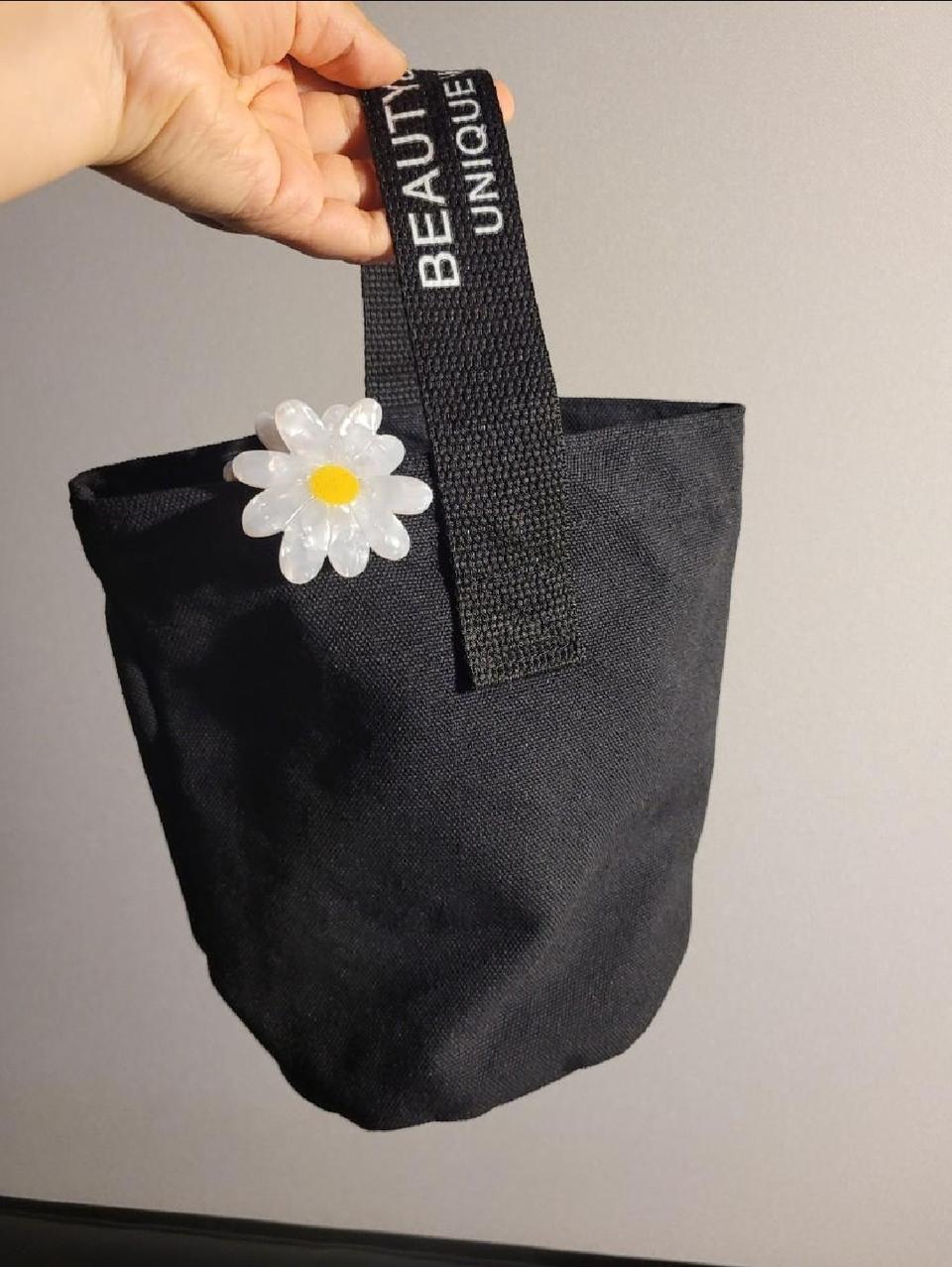 데이지장식 데일리토트백
