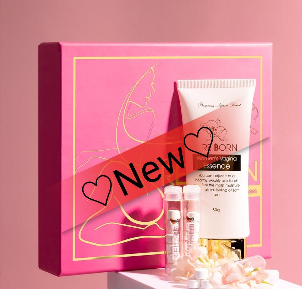 새엄마신제품 네페르시크릿18정+에센스/질수축 여성청결제 질정제생리통 콘돔