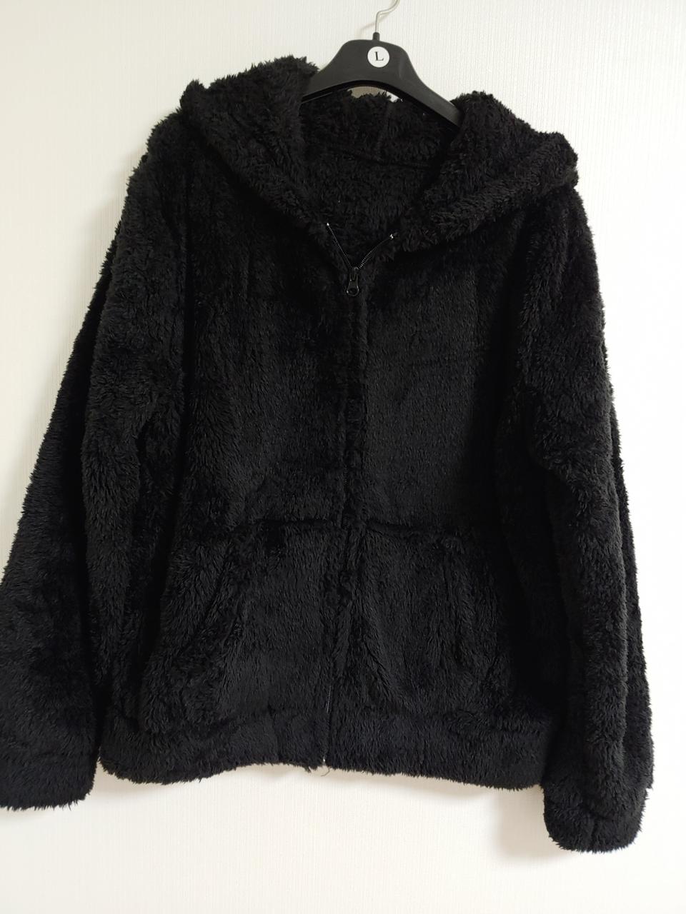 양털 뽀글이점퍼 후드털점퍼 프리사이즈