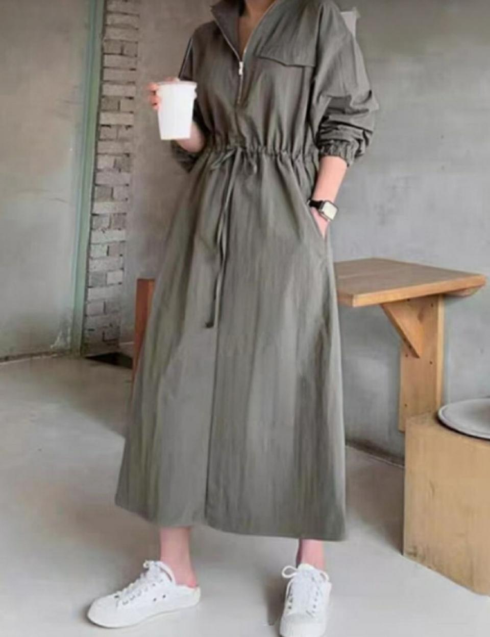 새상품@ 로한 원피스 - 집업원피스 035