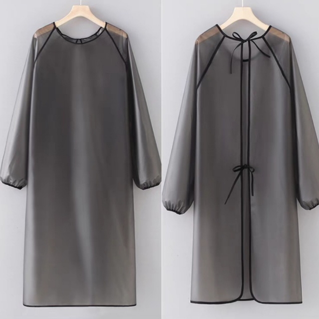 방수 긴팔 앞치마