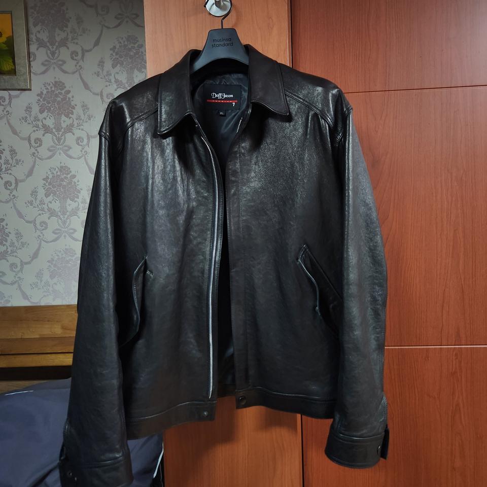 도프제이슨 프리미엄 베지터블 램스킨 싱글자켓 XL사이즈