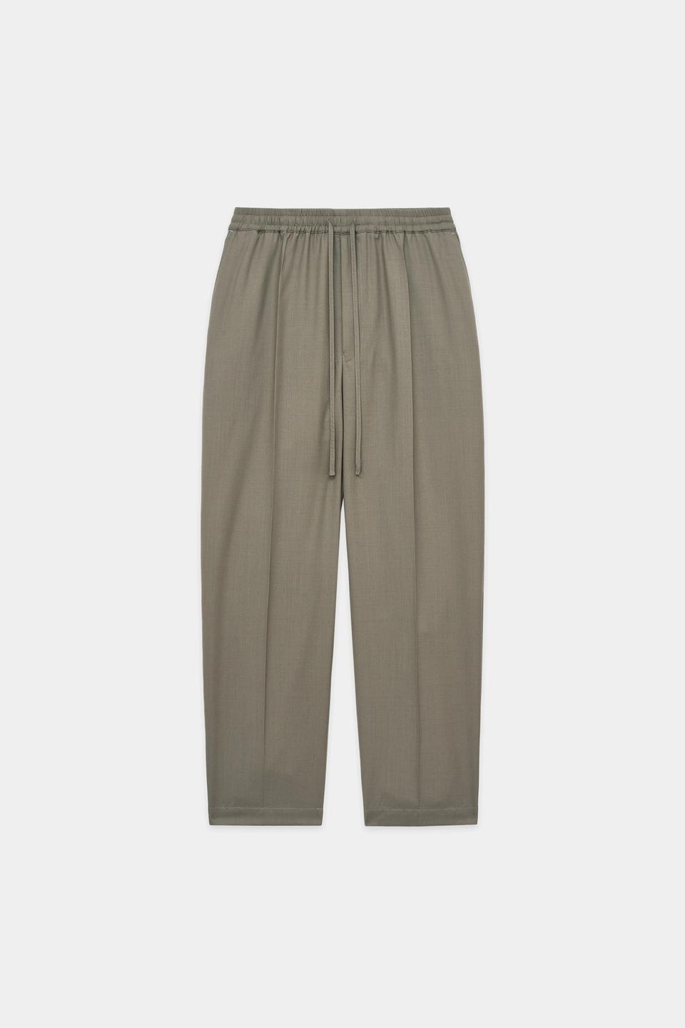 마카웨어 22SS 120s 트로피컬 울 클래식핏 이지 팬츠 그레이지 2 사이즈