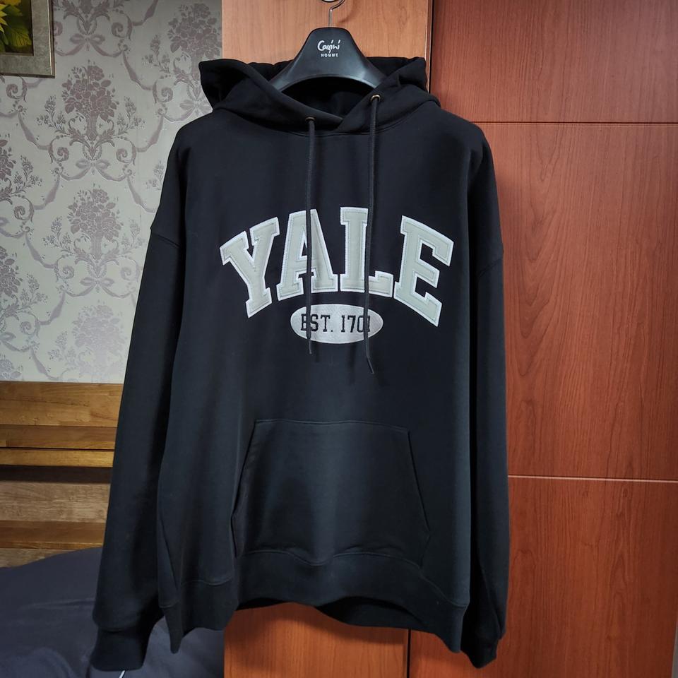 예일 후드티 블랙 L사이즈