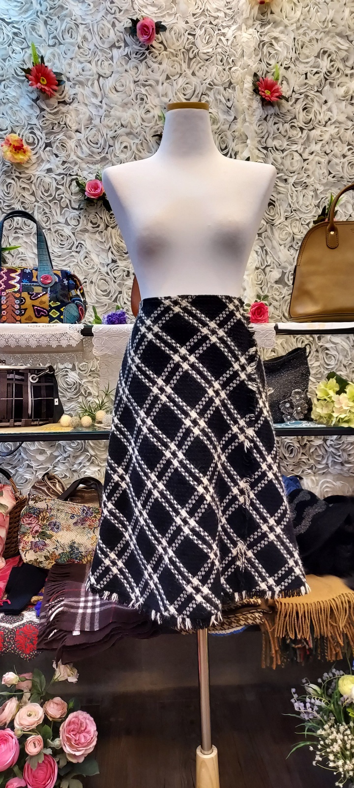 트위드 스커트 (77)