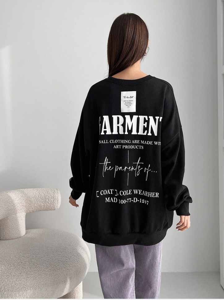 새상품@ 봄)) 가먼트 맨투맨 / 빅사이즈 55-99 001