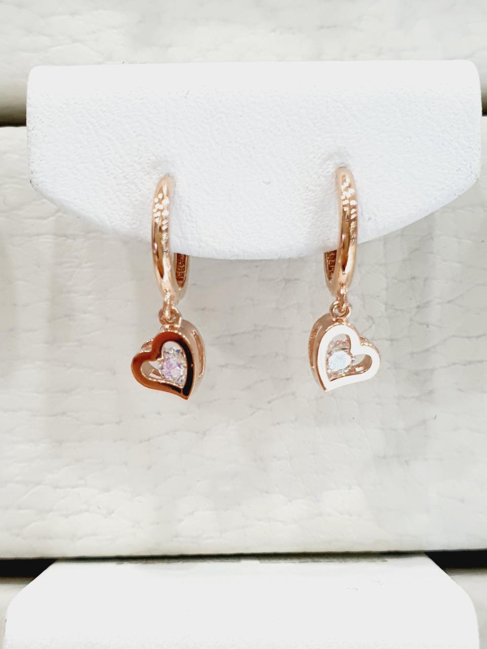 하트딸랑 14k 귀걸이