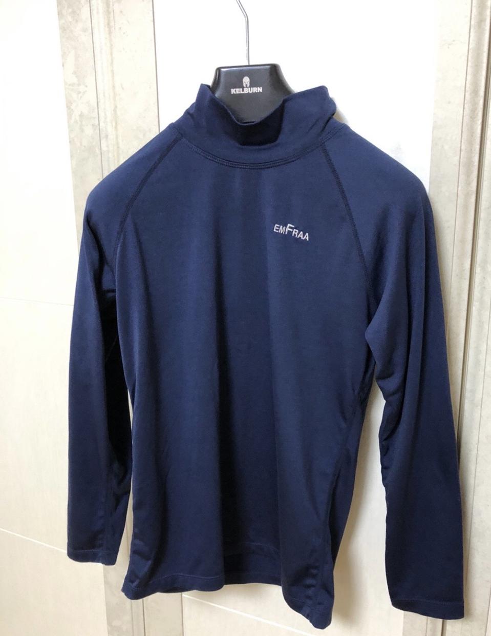 EMFRAA  터틀넥 기모 언더 레이어
