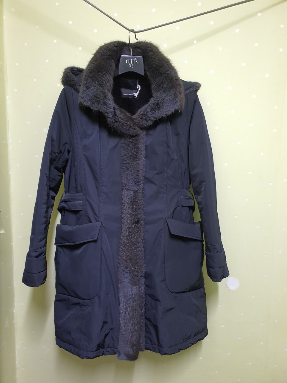 요하넥스머스크렛배색자켓66(반가슴51)상태양호 택포29000