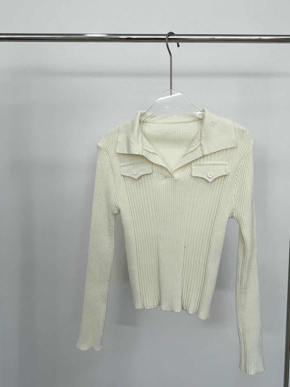 모모지엔(세일맛집) 골지 카라 니트 이너