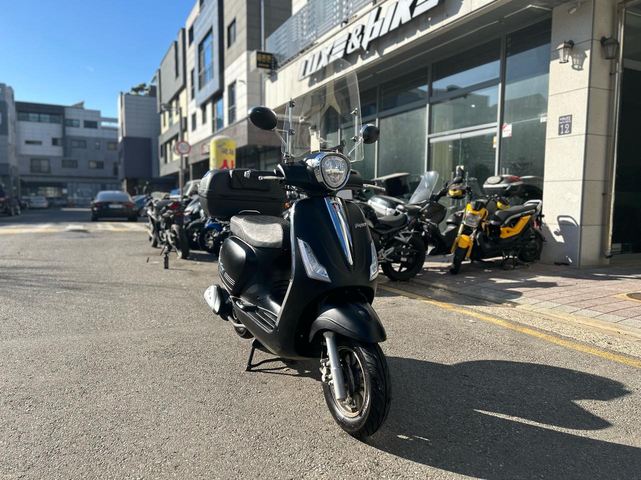 이탈젯 필그림sp 125 2021년 1,300km 신차급