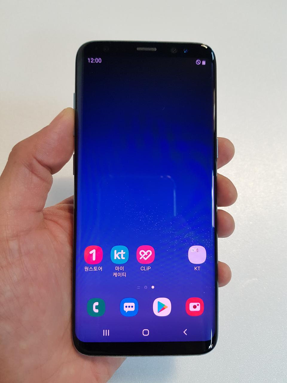 갤럭시S8 블루 64GB 중고폰 외관A급 KT공기계 최저가 당일발송