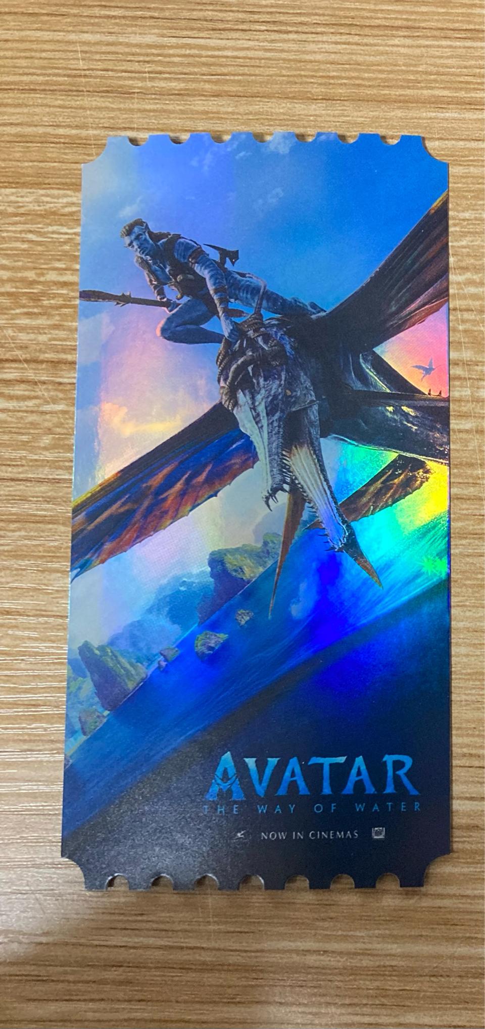 아바타 : 물의 길 오리지널티켓 B타입