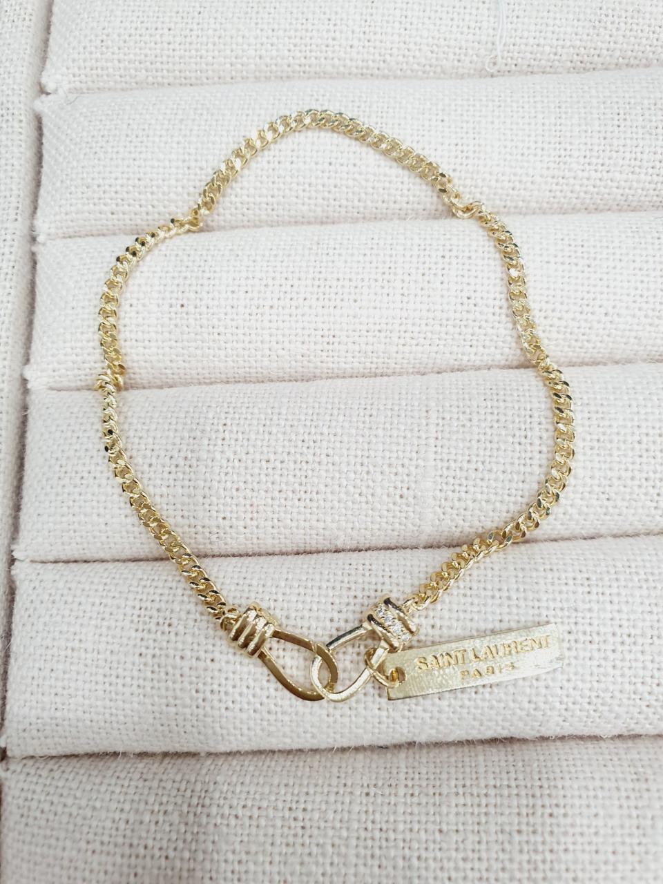 14k 골드 유니크 체인발찌(팔찌수리가능)