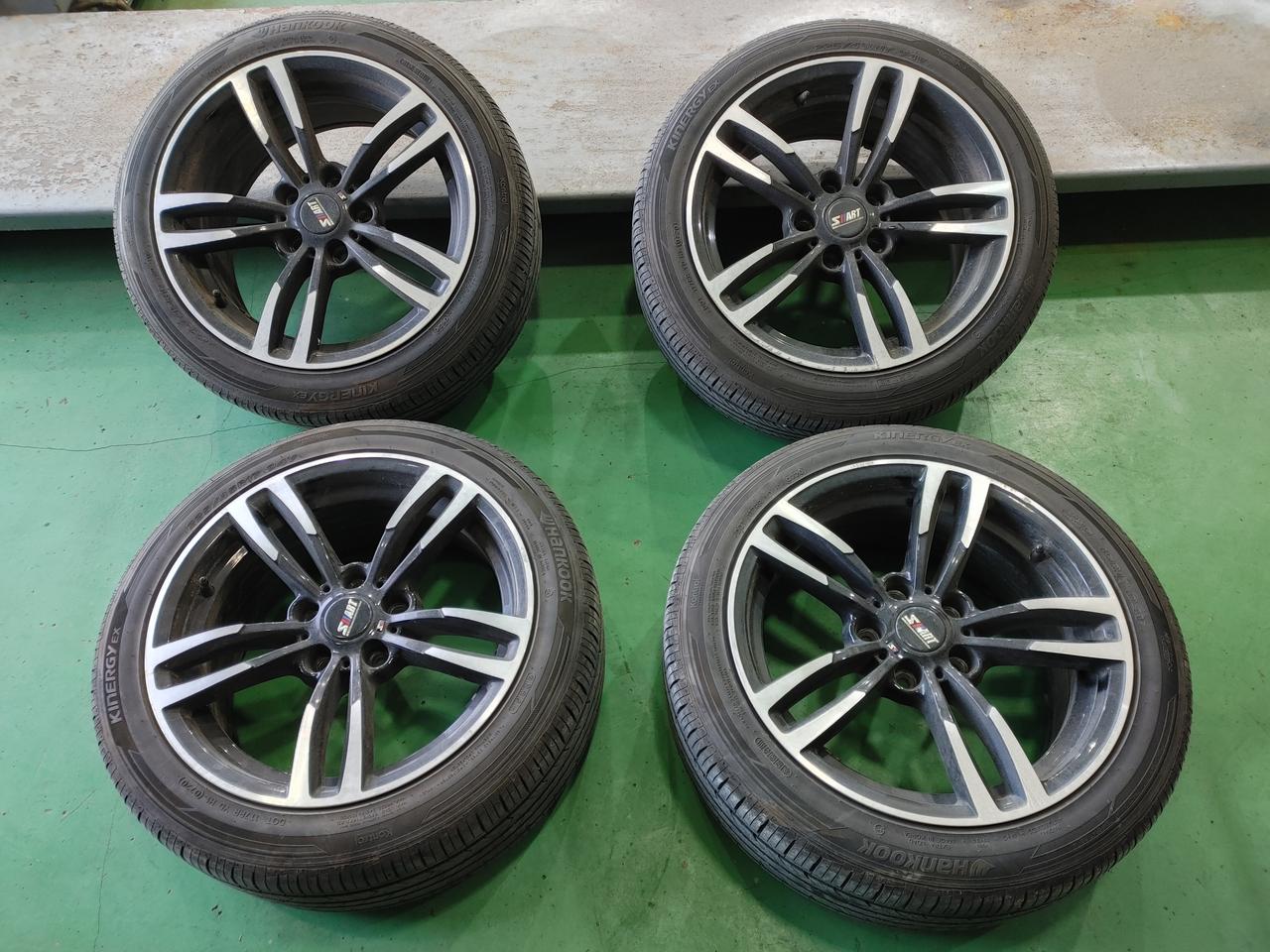 225 45 17 훨 타이어 팝니다