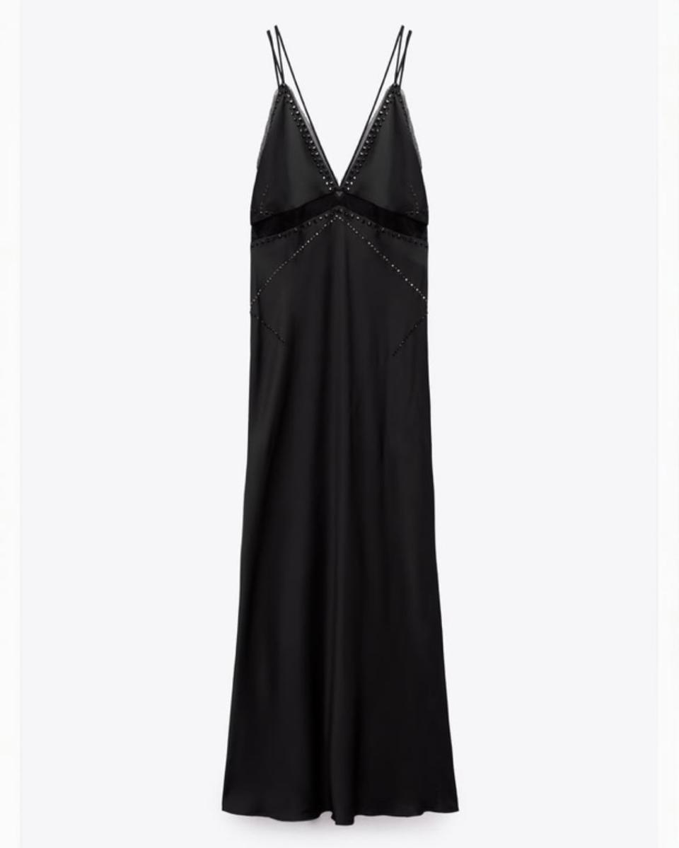 발망스타일 새틴실크 슬립드레스 새상품 최종초특가