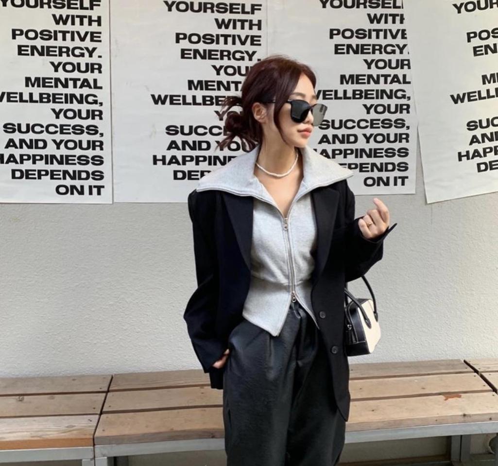 모모지엔(세일맛집) 카라집업 쭈리 집업 투웨이