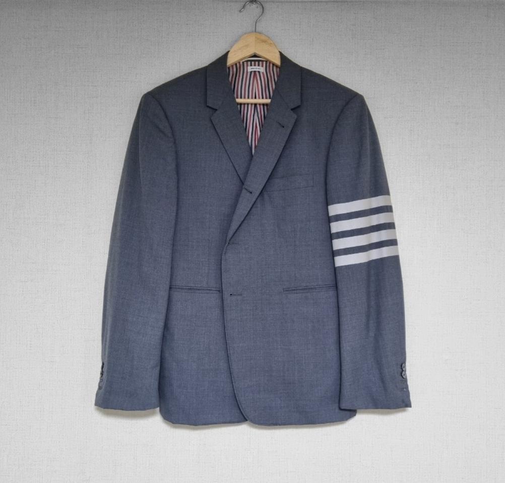 톰브라운 사선완장 울 블레이저