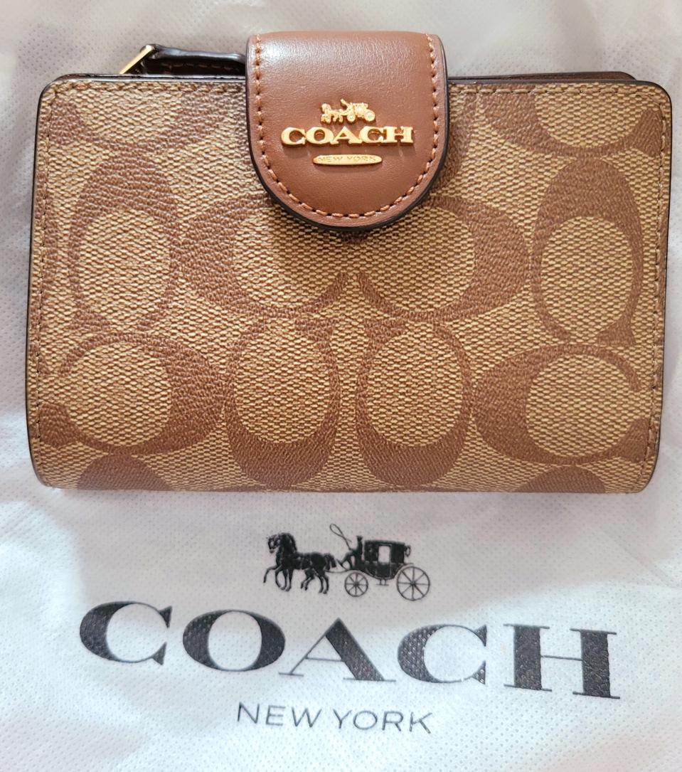 코치중지갑(정품)