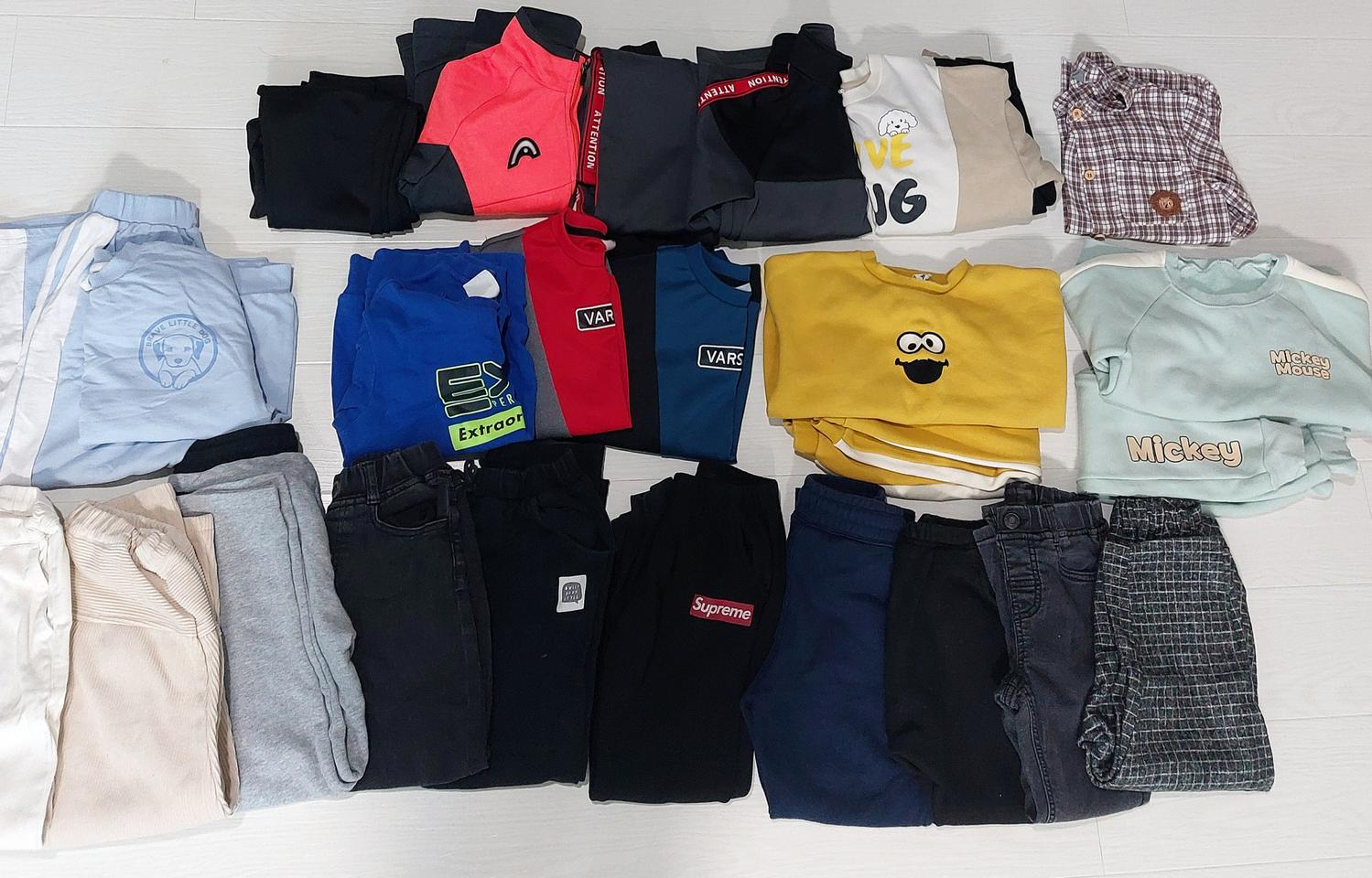 120ㅡ130 남아옷 판매합니다(개당3천원꼴)