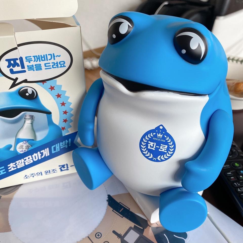 미개봉 새상품) 진로 두꺼비 피규어