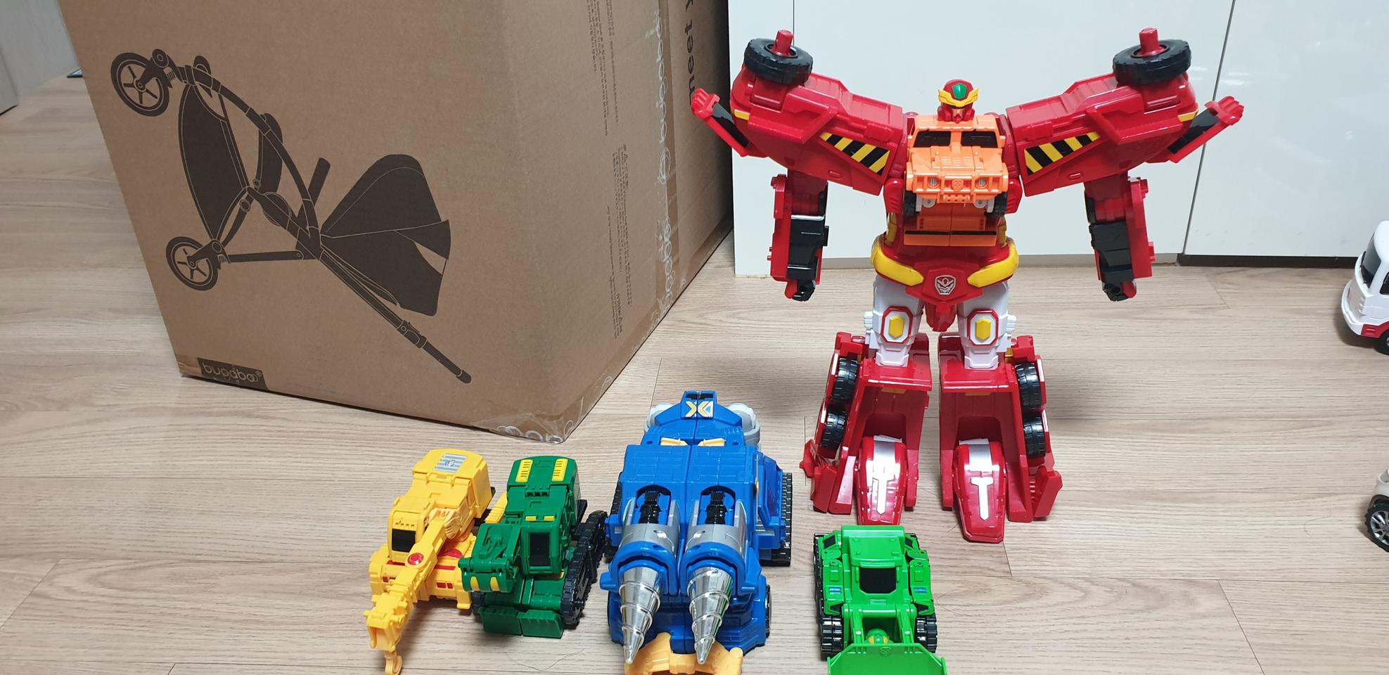 카봇 6단합체로봇 하니퍼빌디언(변신이상무)