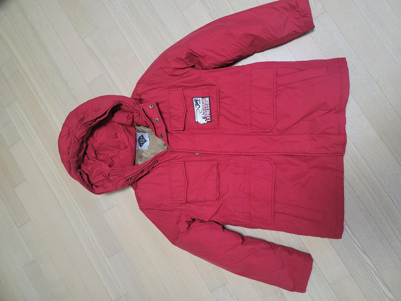 지프 오리털패딩 팝니다