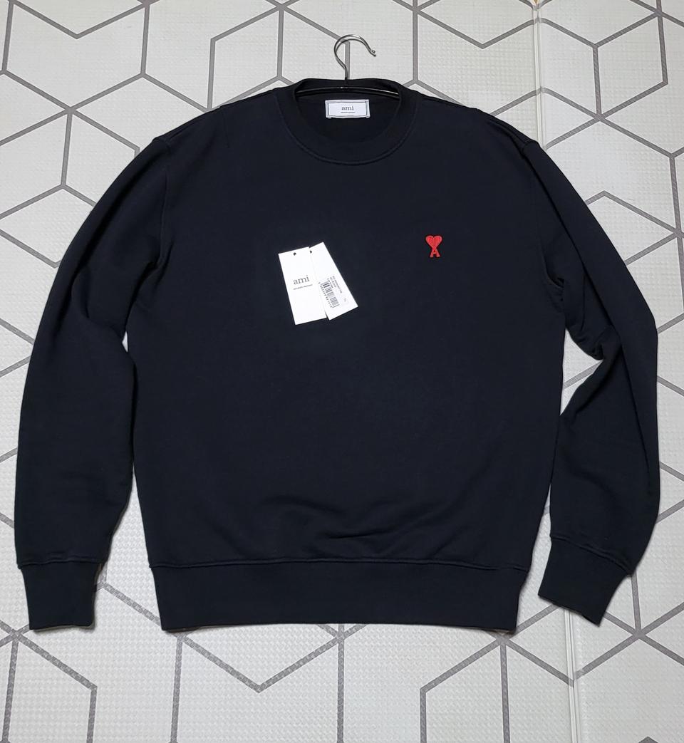 아미 맨투맨 L사이즈 블랙