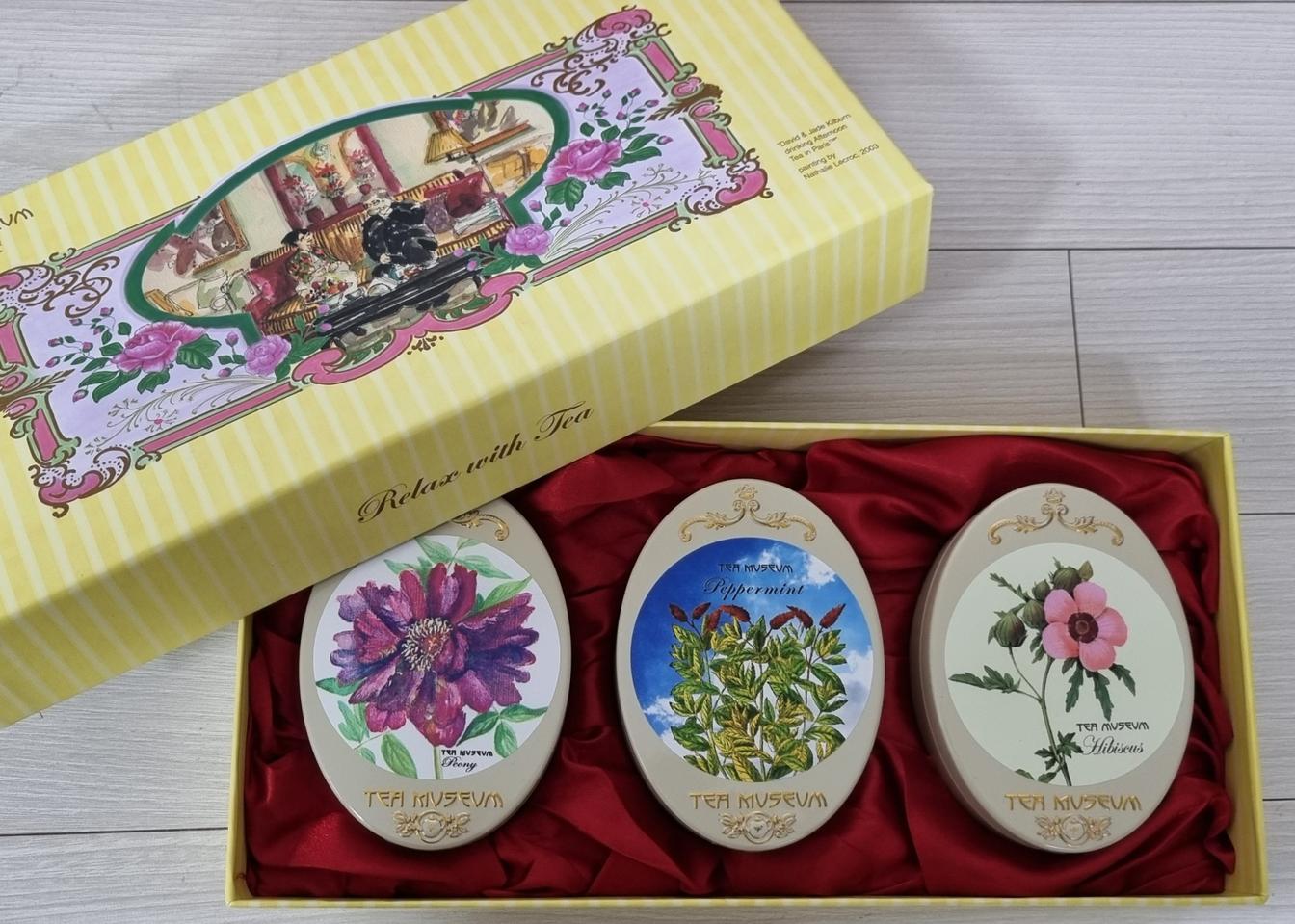 티뮤지움 허브와 홍차 티 3종 선물세트(6만5천원ㅡ>4만5천원)
