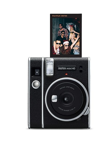 인스탁스 미니 40 즉석카메라(새상품) 블랙색상 폴라로이드 택포가격