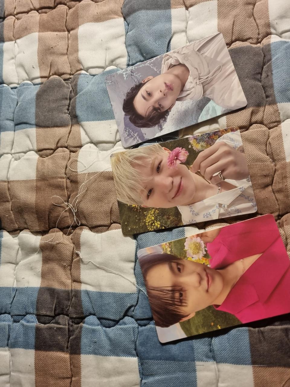 준 sector17 세븐틴 앨범 위버스 버전 디노 우지 민규 포카