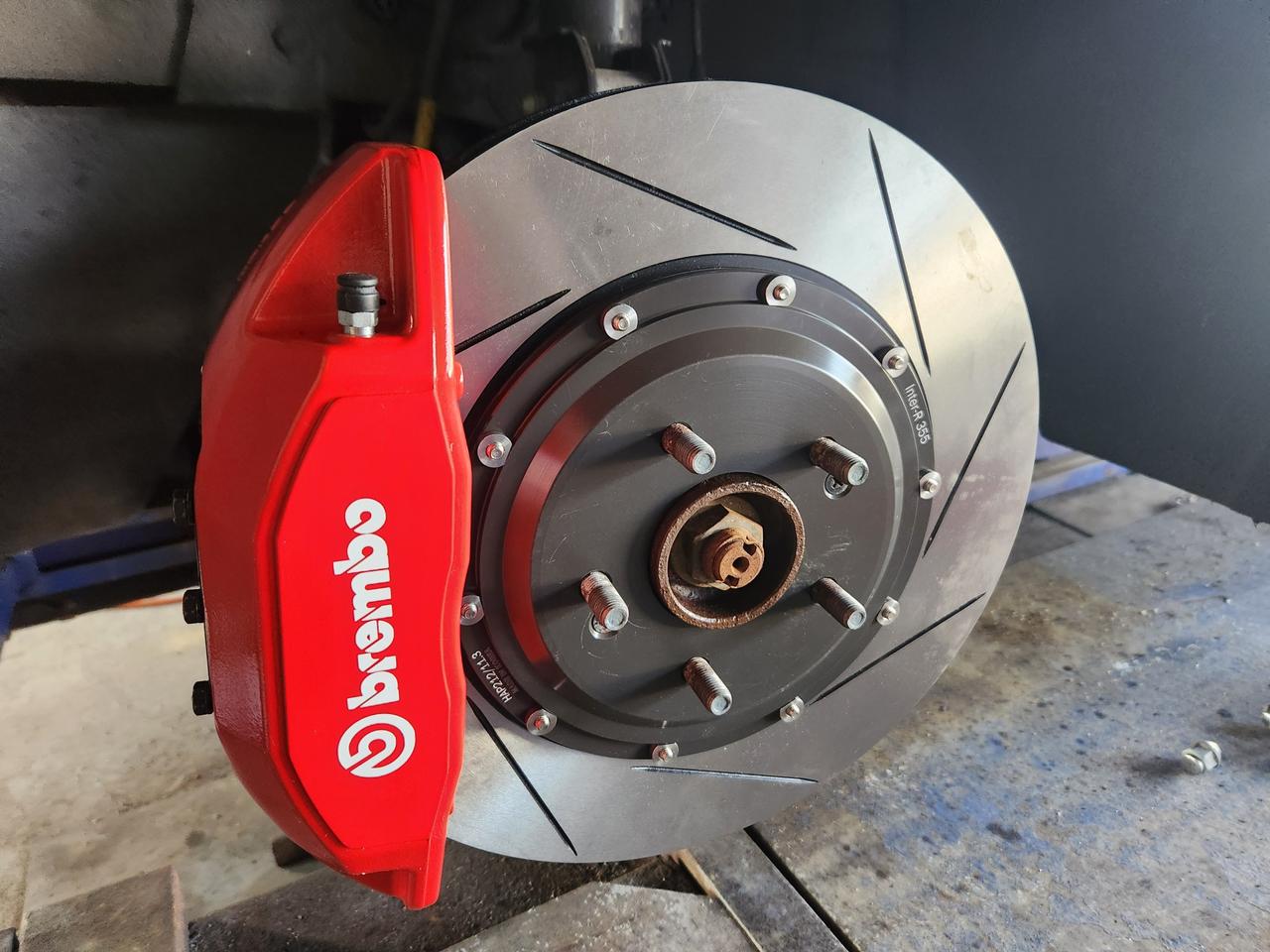 만도 g80 4p 캘리퍼 인터알 355mm 경량디스크 신품세트