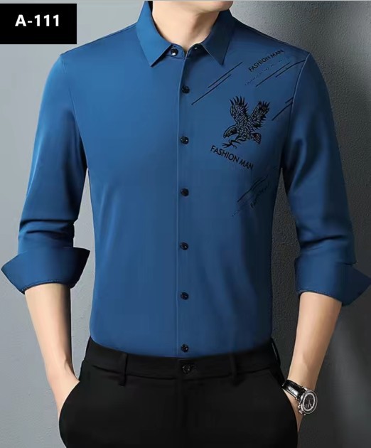 이글 남성 기모 셔츠