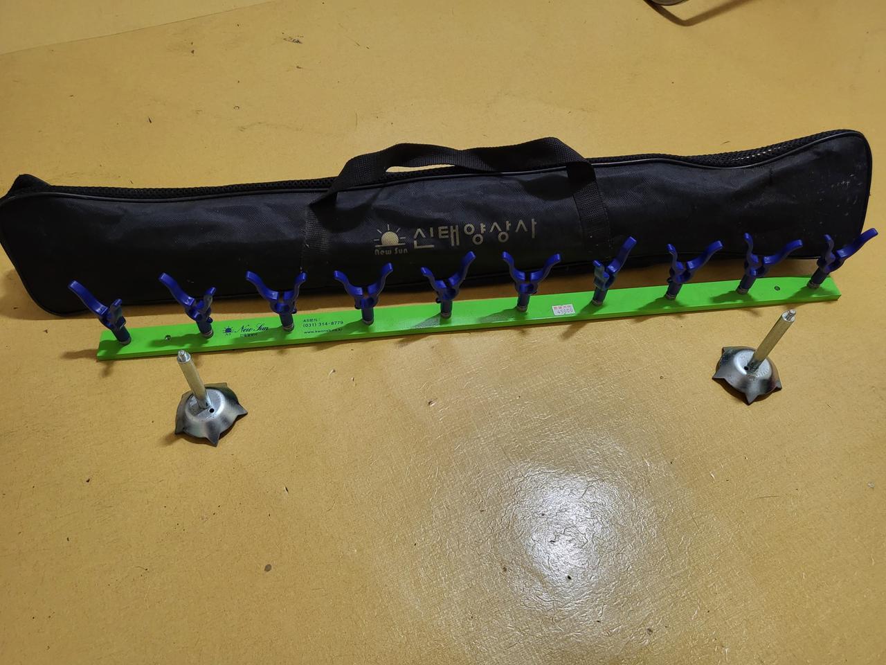 얼음낚시 10단 받침틀