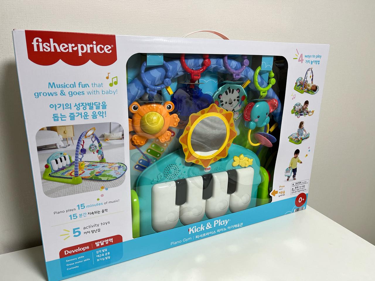 미개봉 피셔프라이스 피아노 아기체육관