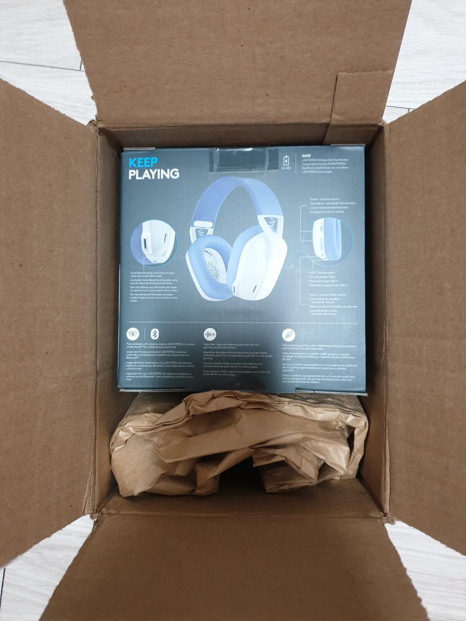 로지텍 G435 블루투스 무선 게이밍 헤드셋