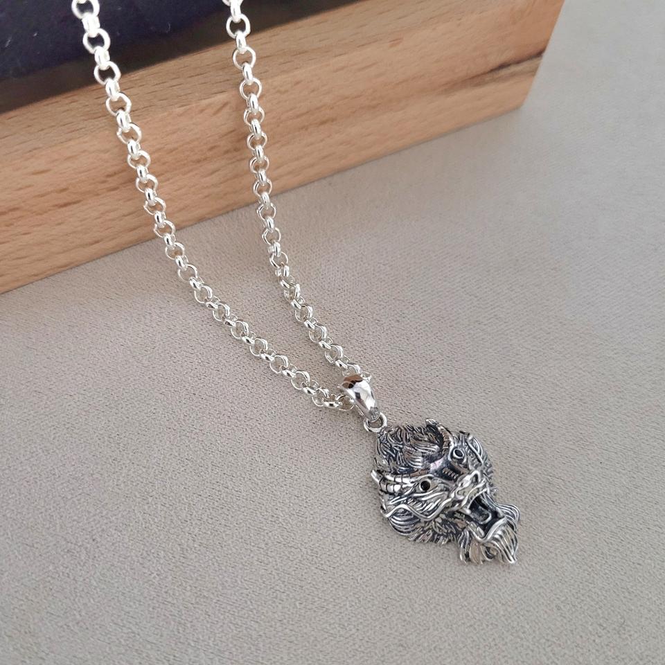 용 은목걸이 (전체실버925)