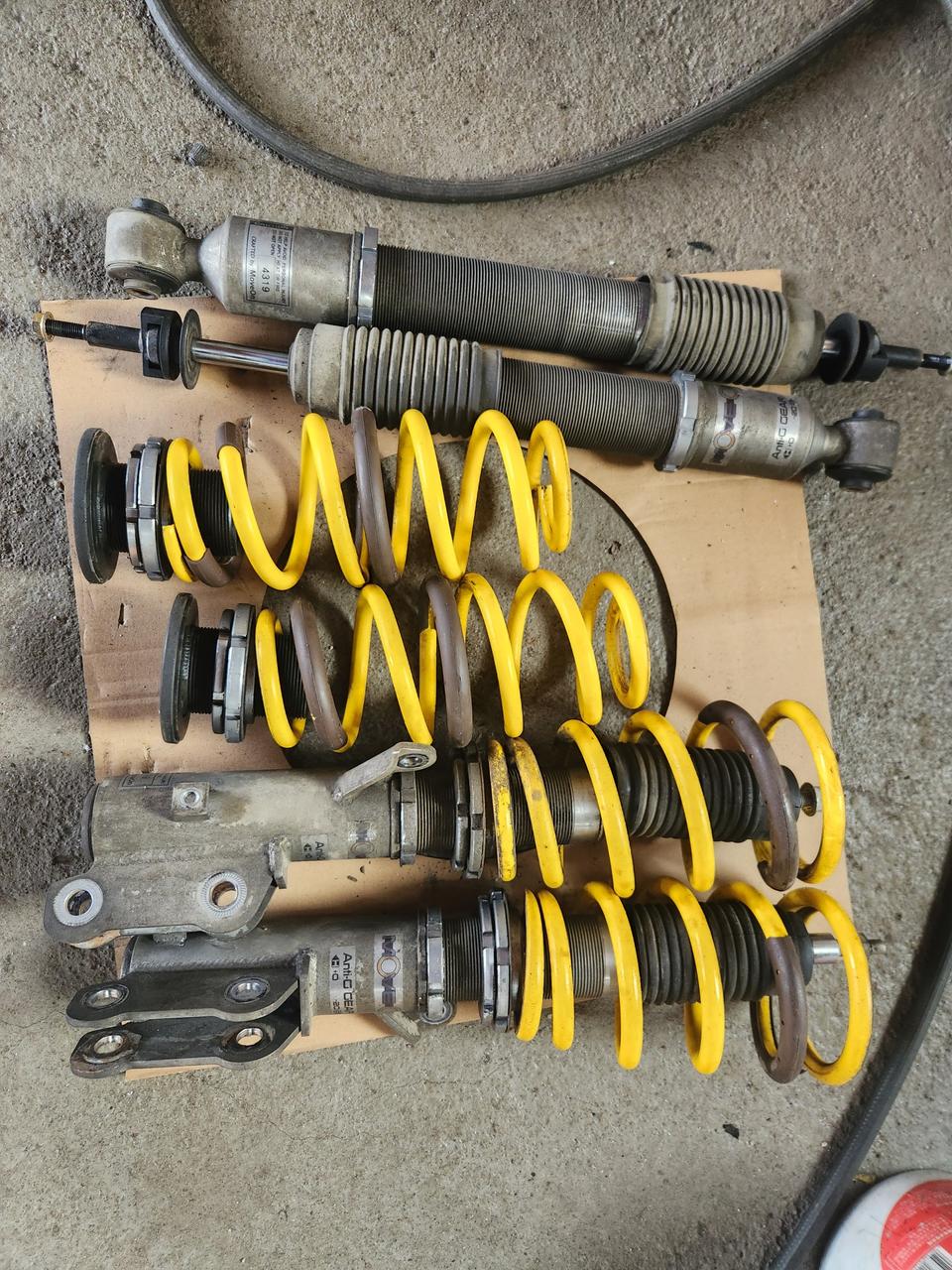 k3 gt 용 증고 무본 일체형 서스펜션 세트