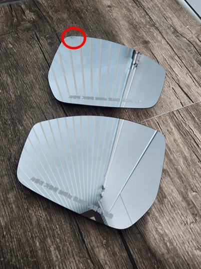 디스커버리스포츠 사이드미러 거울 판매합니다