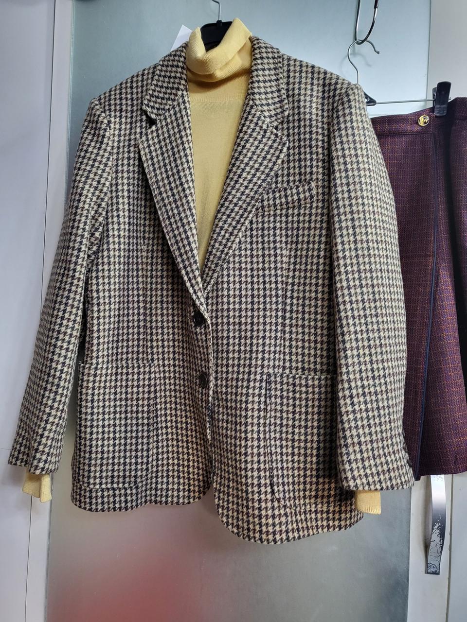 헤링본울자켓(새상품)