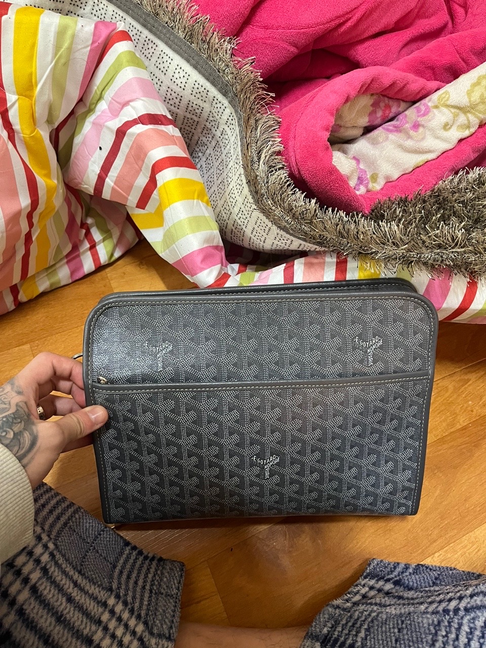 고야드 주방쓰 클러치백+키링