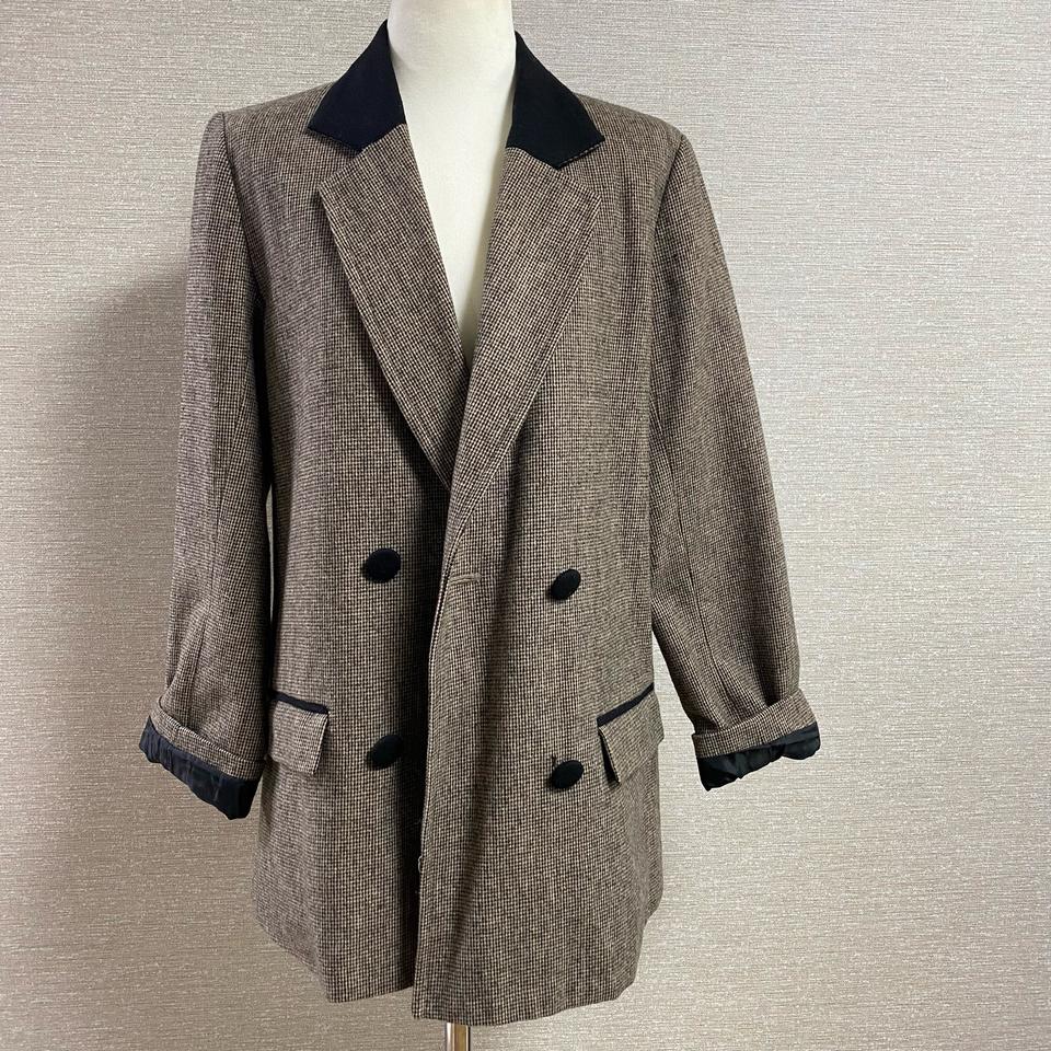 여성M 일본에서 산 모직느낌 겨울 혼방자켓