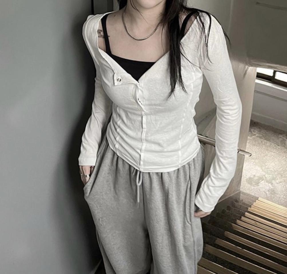 에이블리 버튼 커팅티