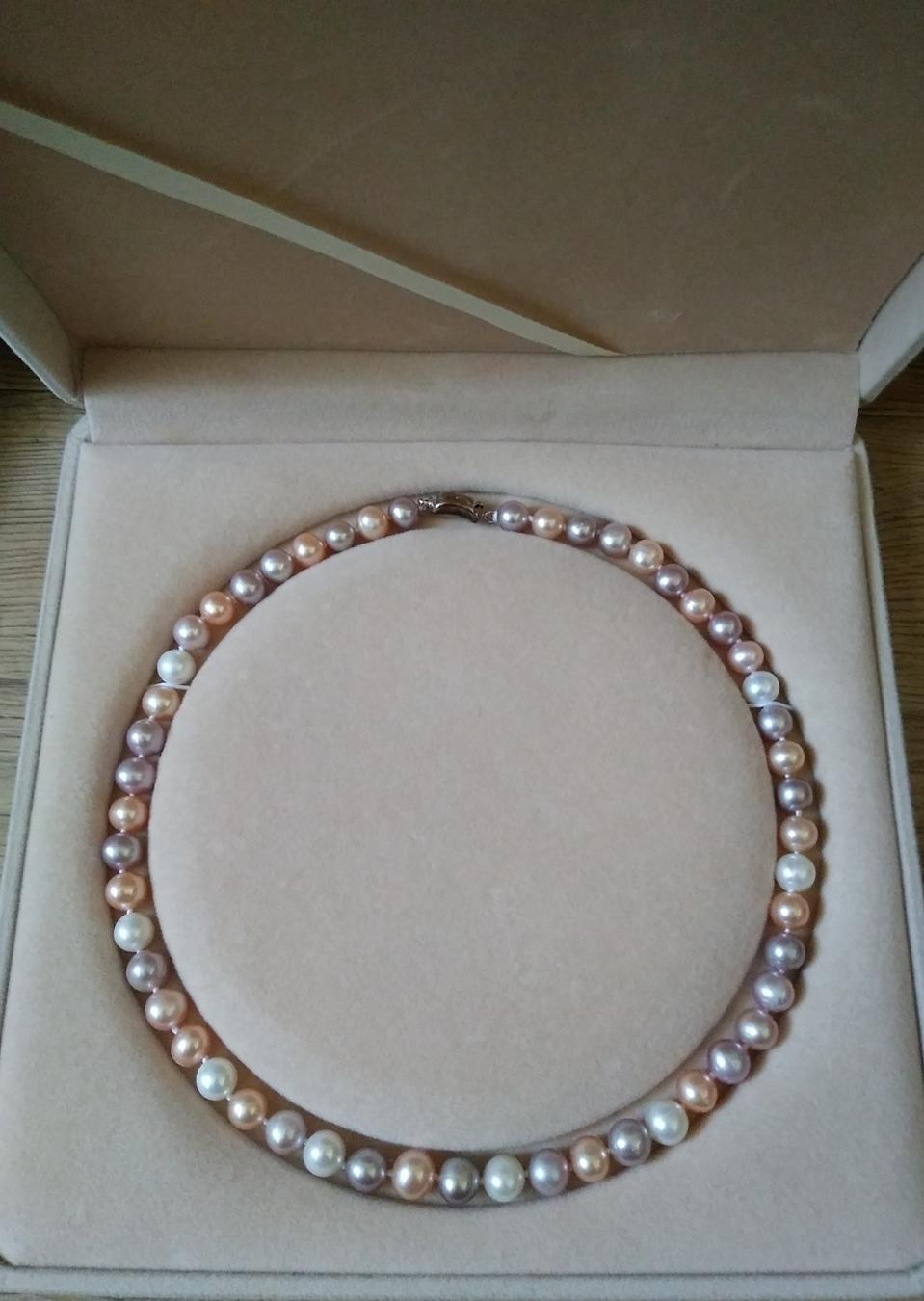 {반값X} 천연 담수진주 목걸이