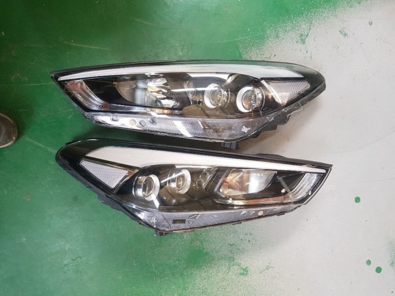 올뉴투싼 led 헤드램프 1대분